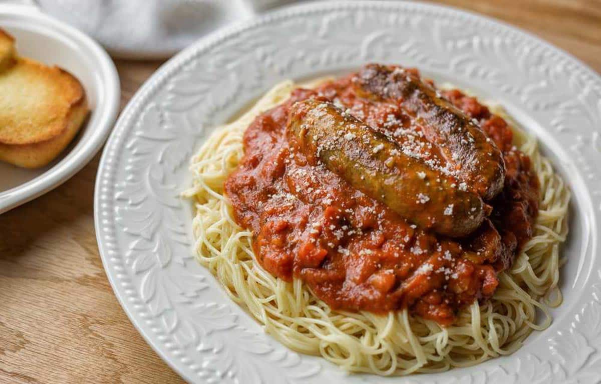 Italian-Sausage-and-Pasta-with-Marinara