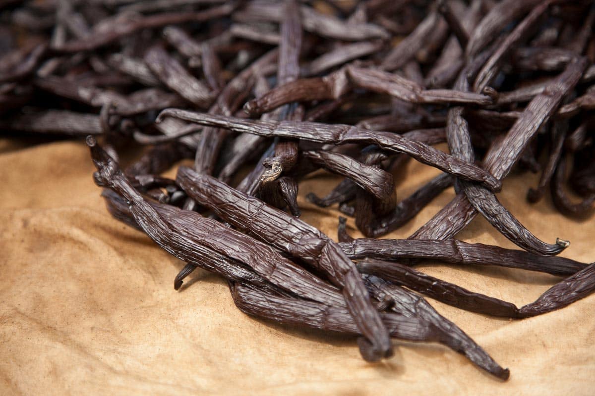 vanilla beans.