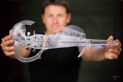 3Dvarius 1 - Copyright Thomas Tetu. Violin 3D