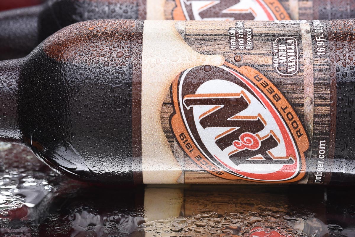 A&W root beer.