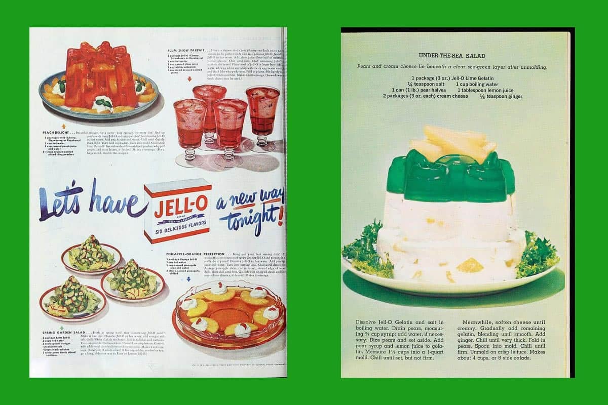 Ads for Jello.