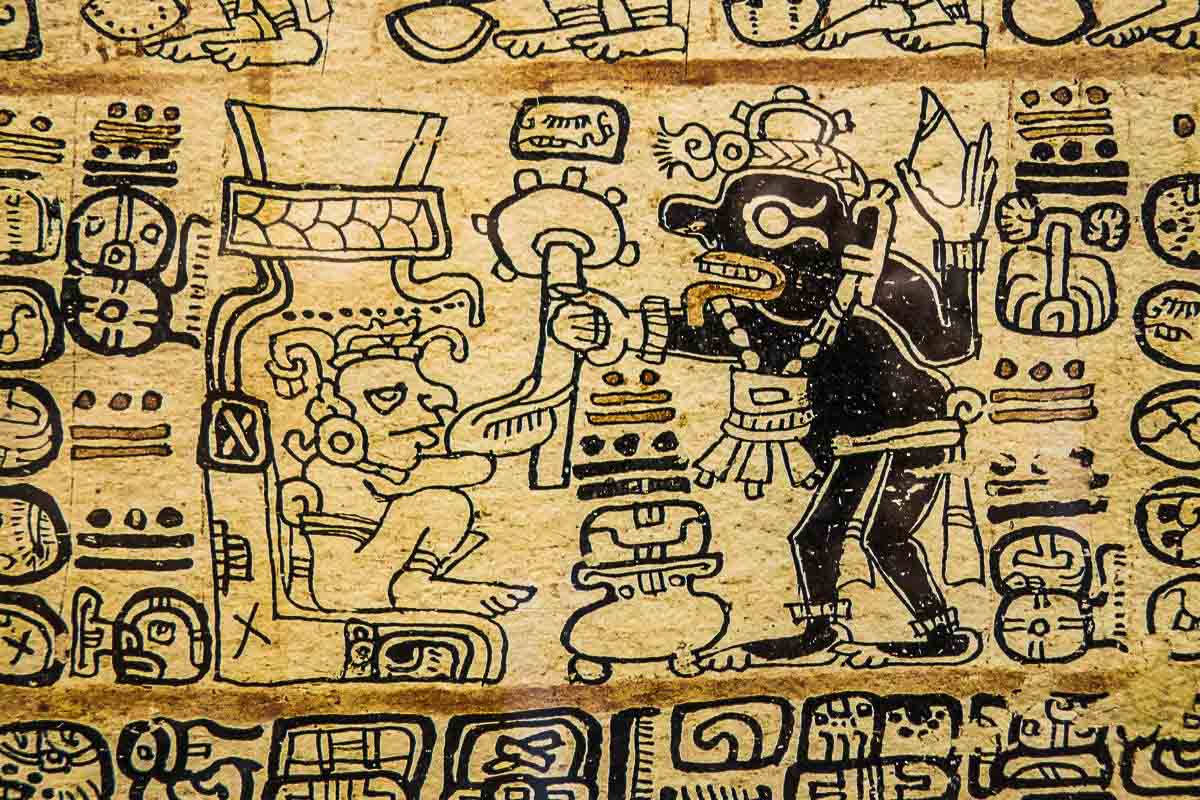 Aztec print.