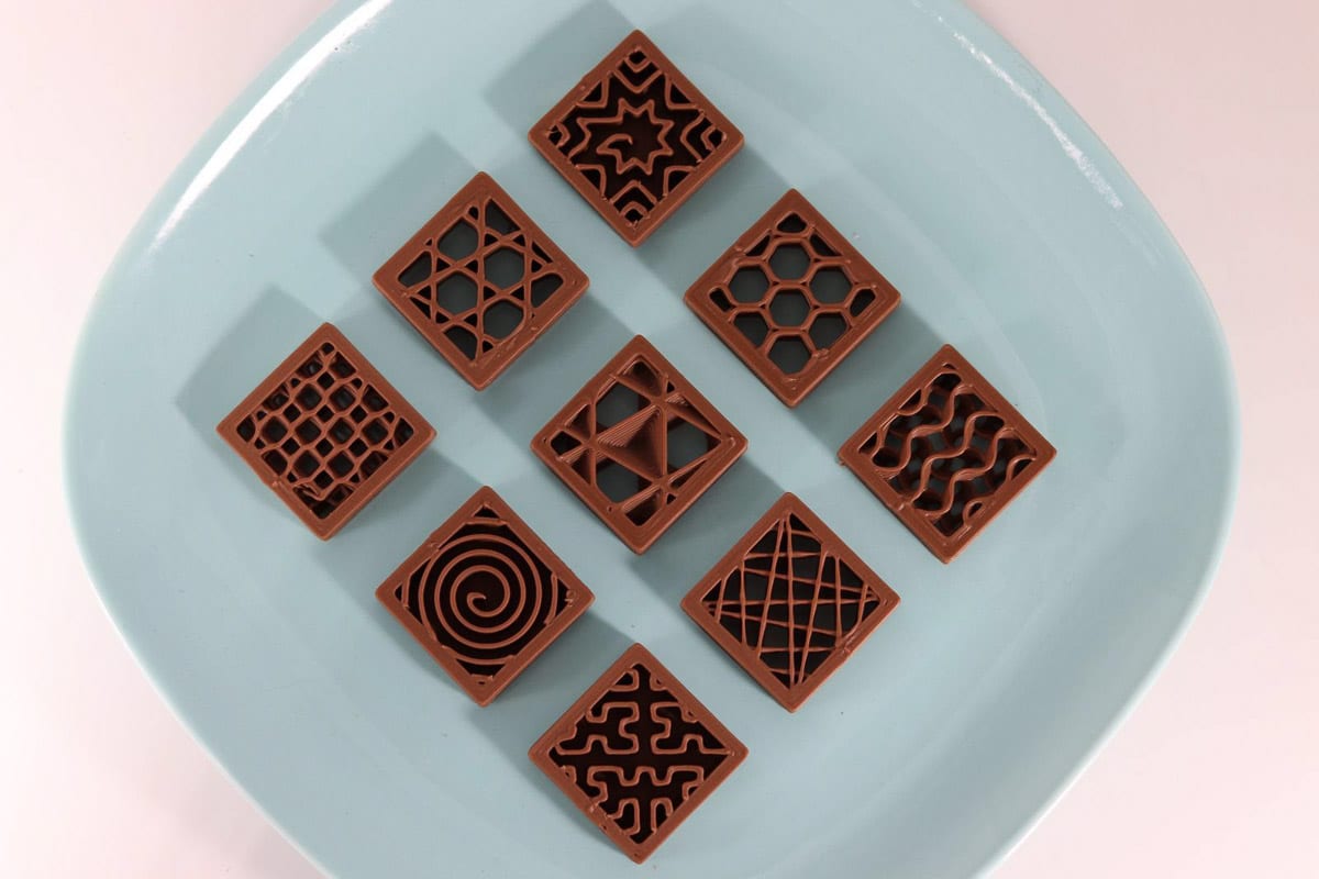 Cocoa Press 3D chocolates.