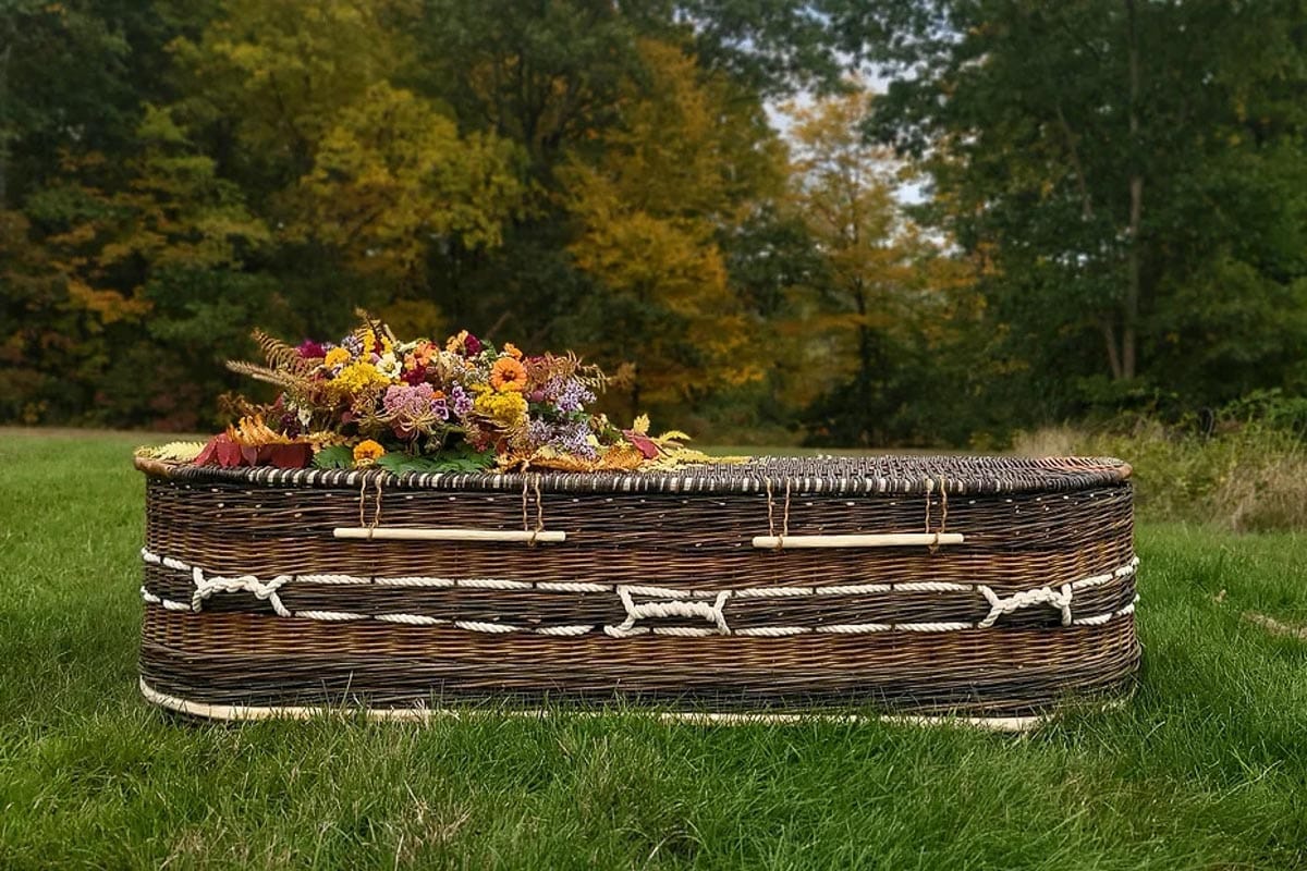 Fraser basket coffin.