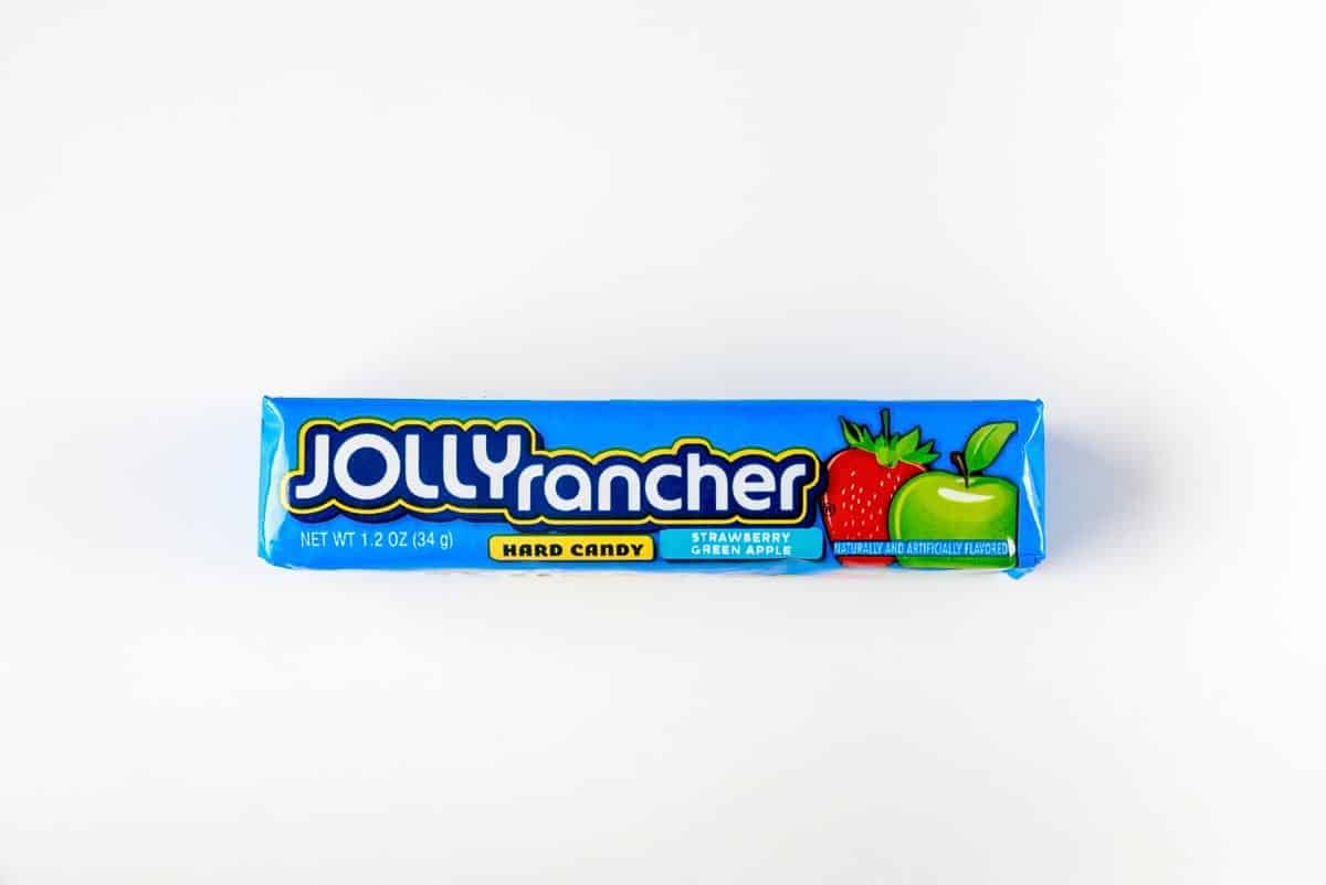 Jolly Ranchers candy.