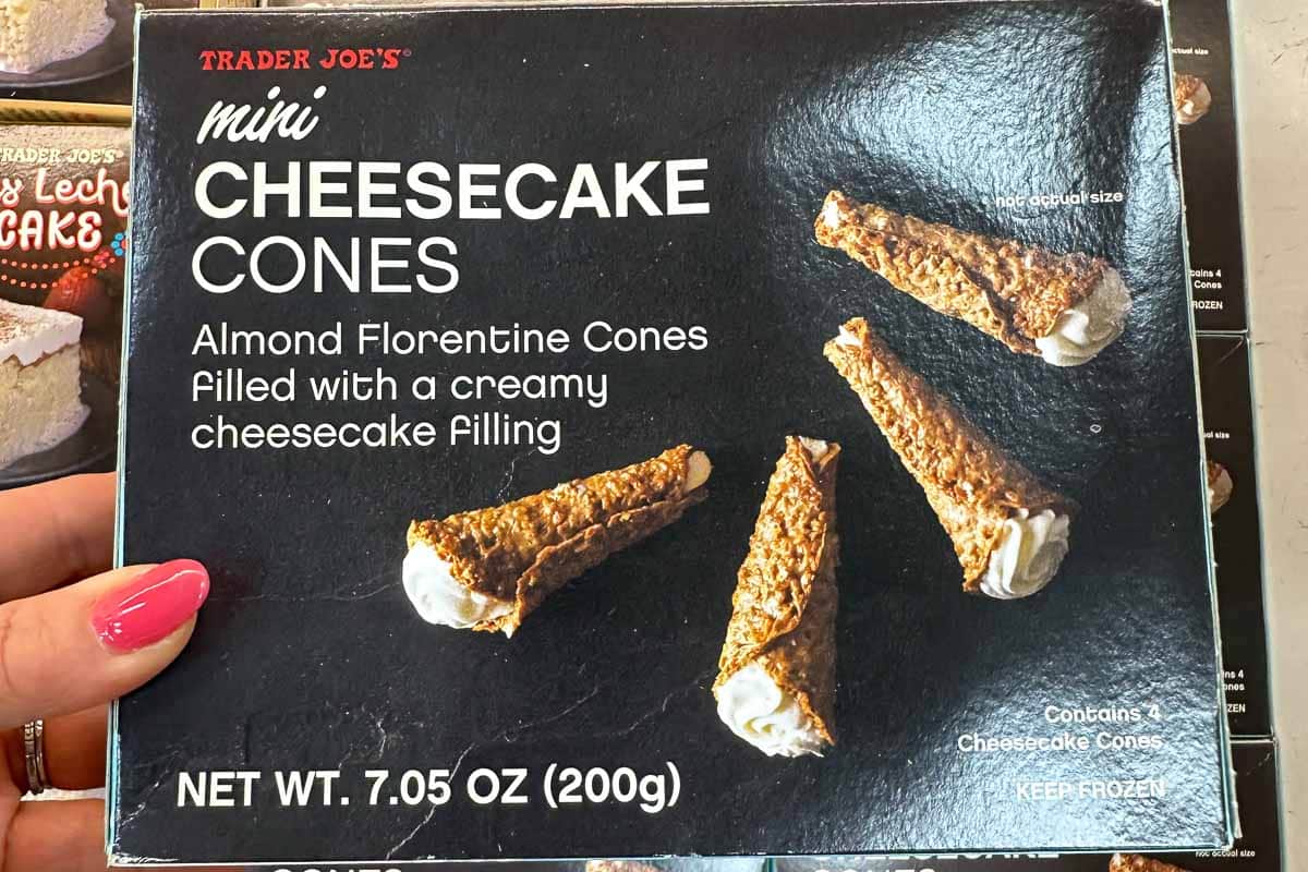 cheesecake cones.