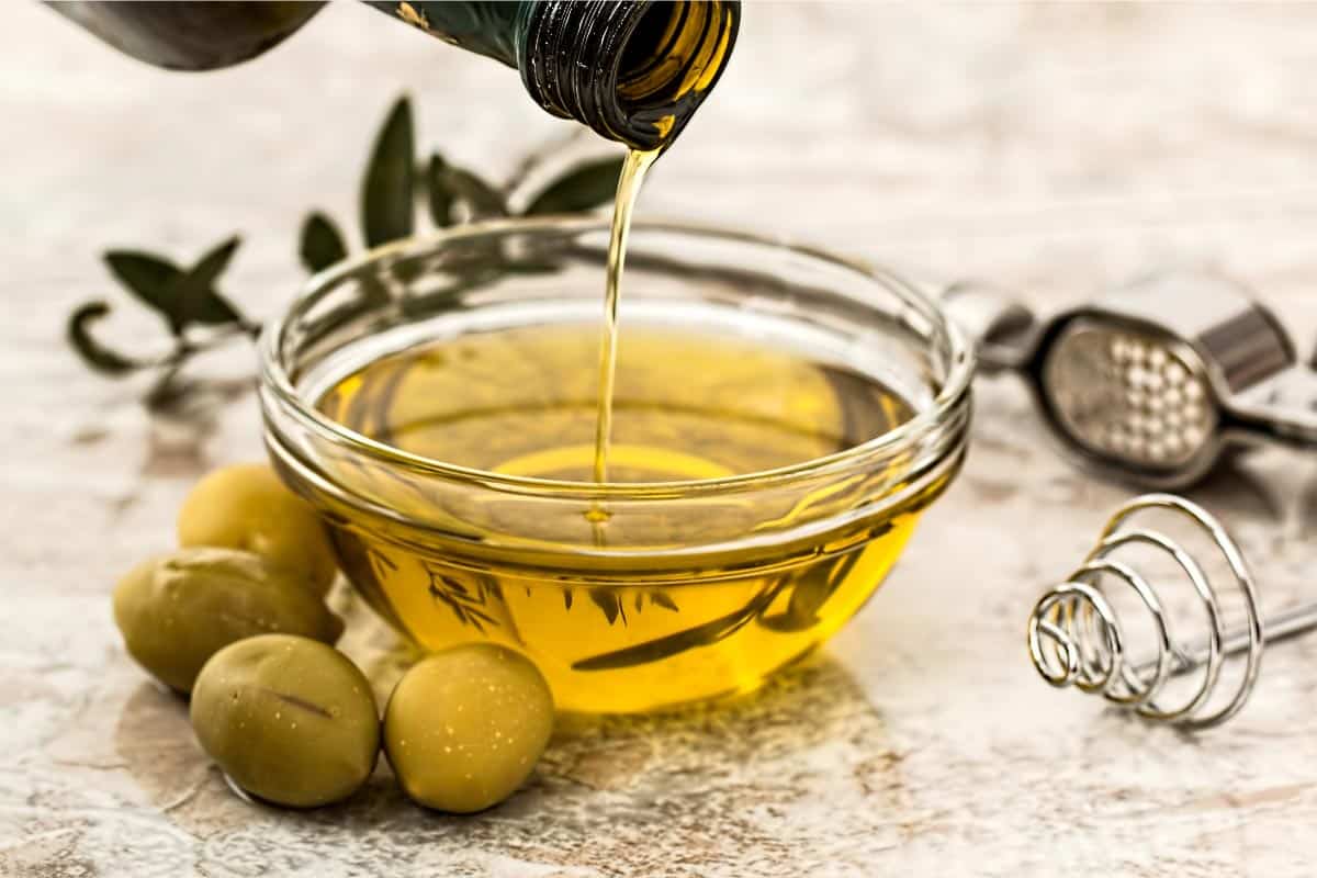 heart healthy olive oil.