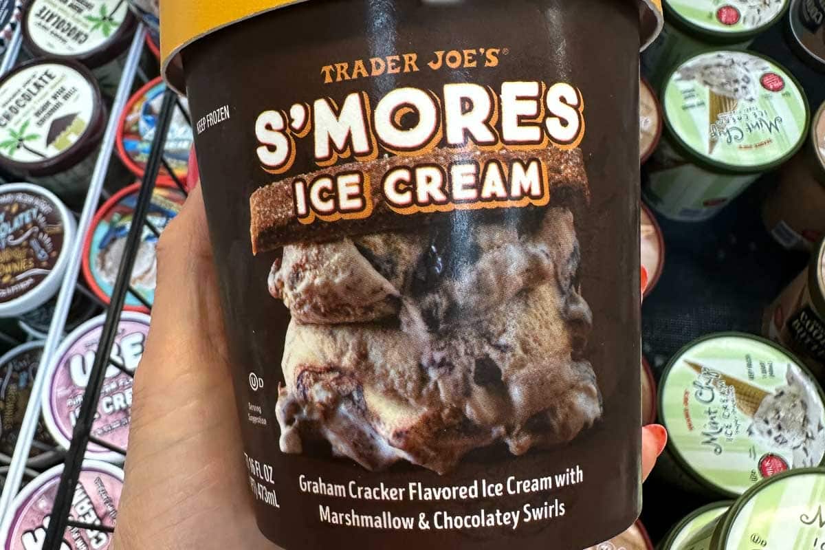 s'mores ice cream.