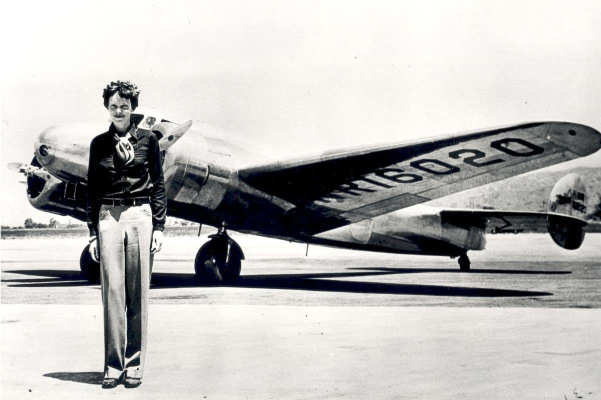 Amelia Earhart.