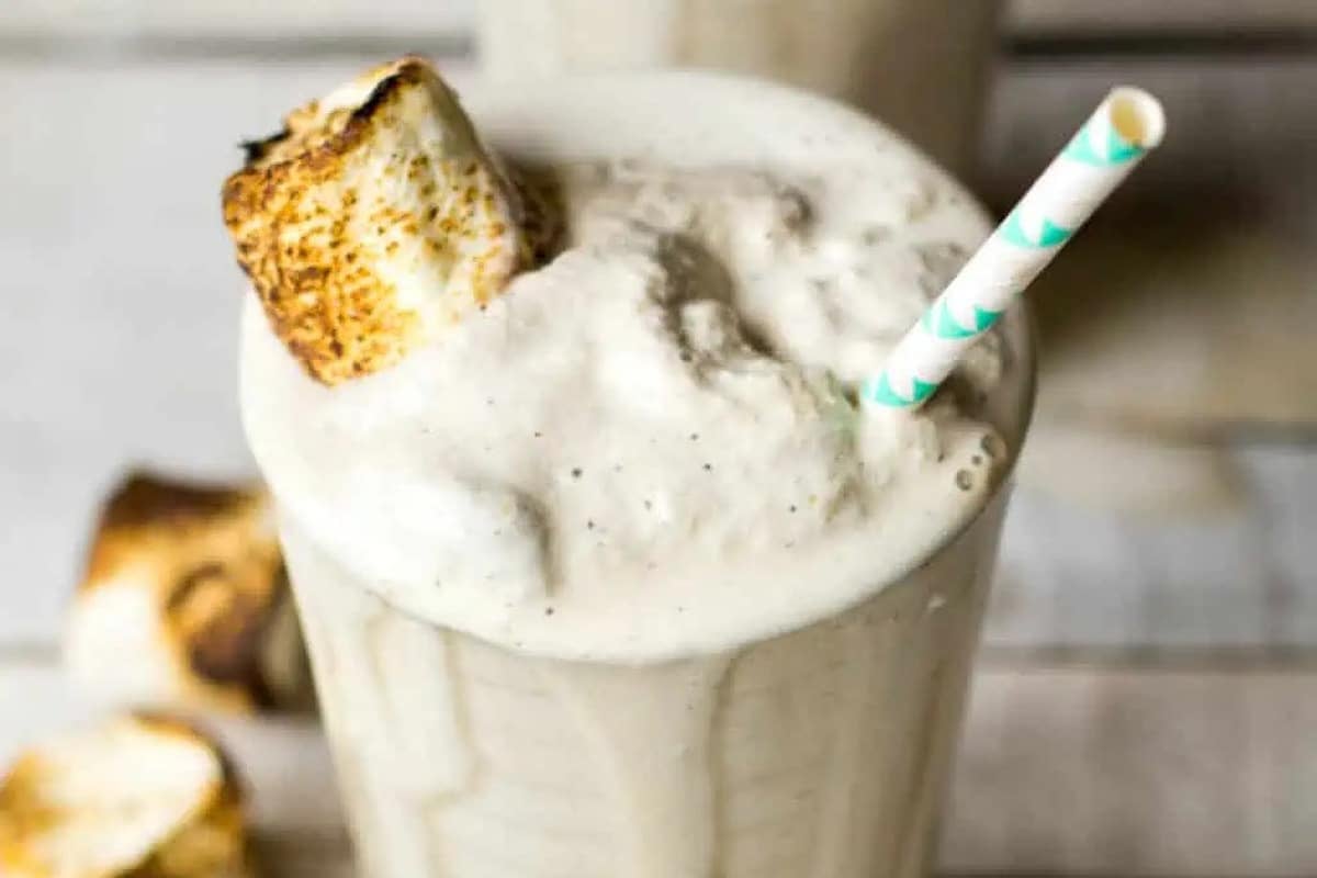 Toasted marshmallow shake.