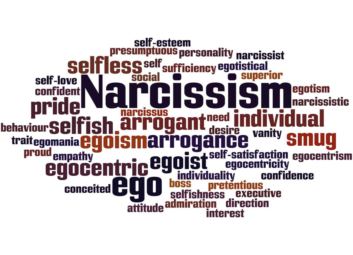 Narcissism graphic.