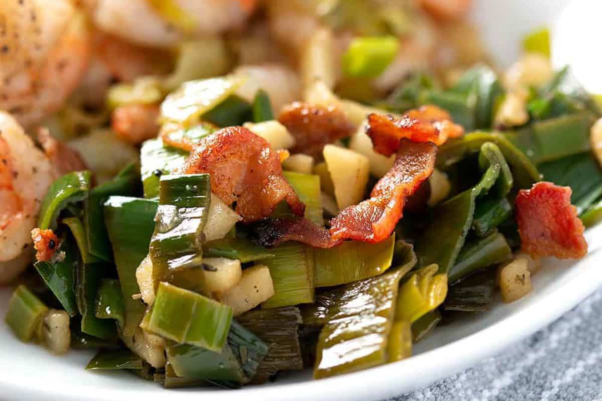 Sauteed-Leek-Greens-with-Apples-and-Bacon85sm.