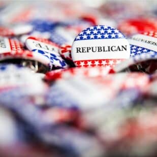 republican party pin
