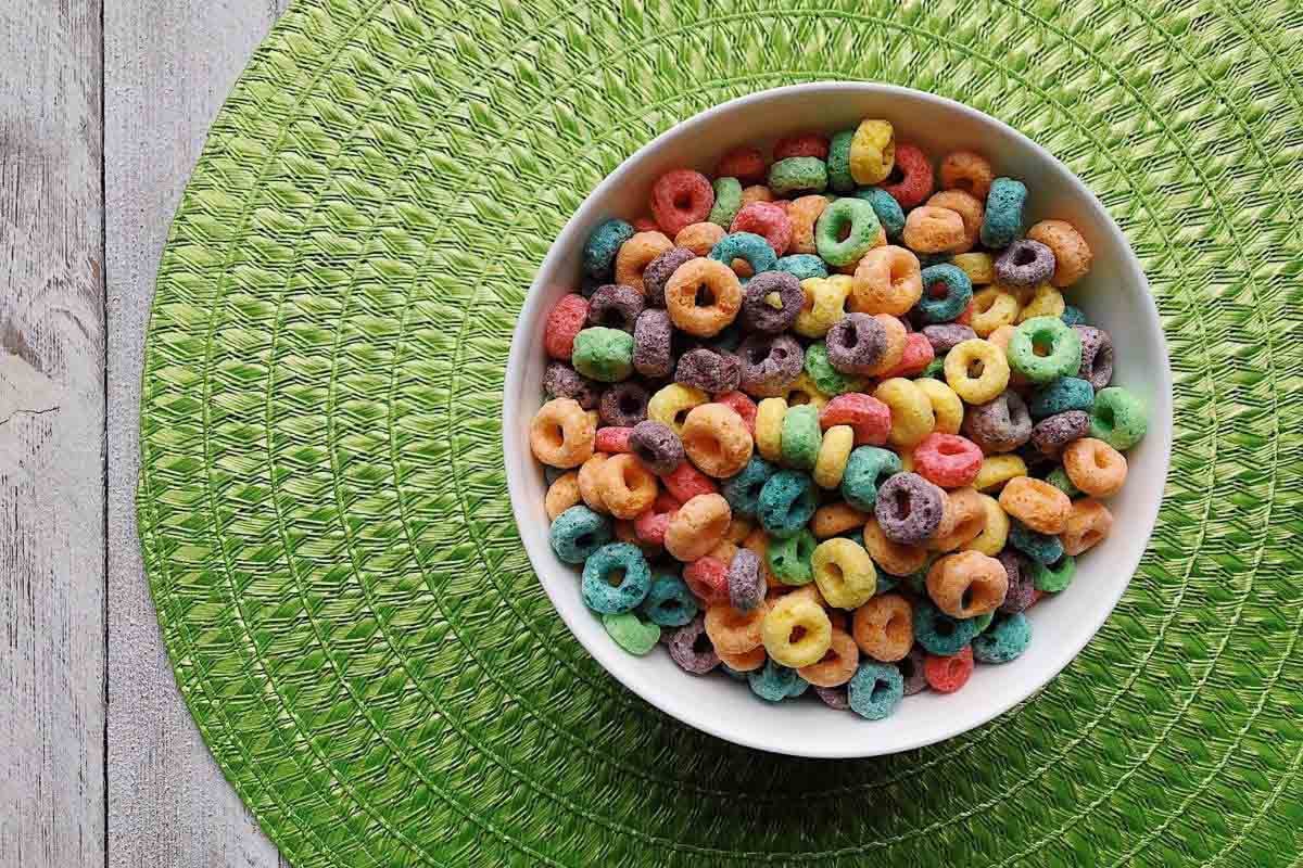 Froot loops.