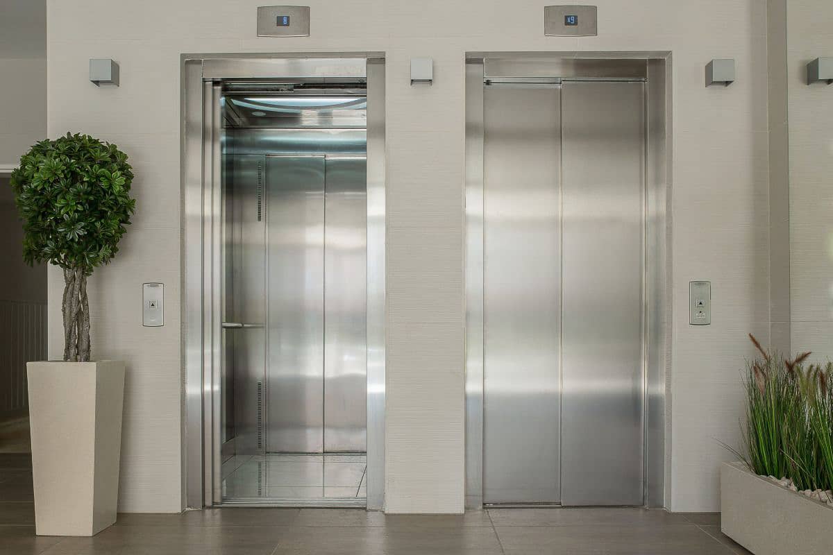 2 elevators.