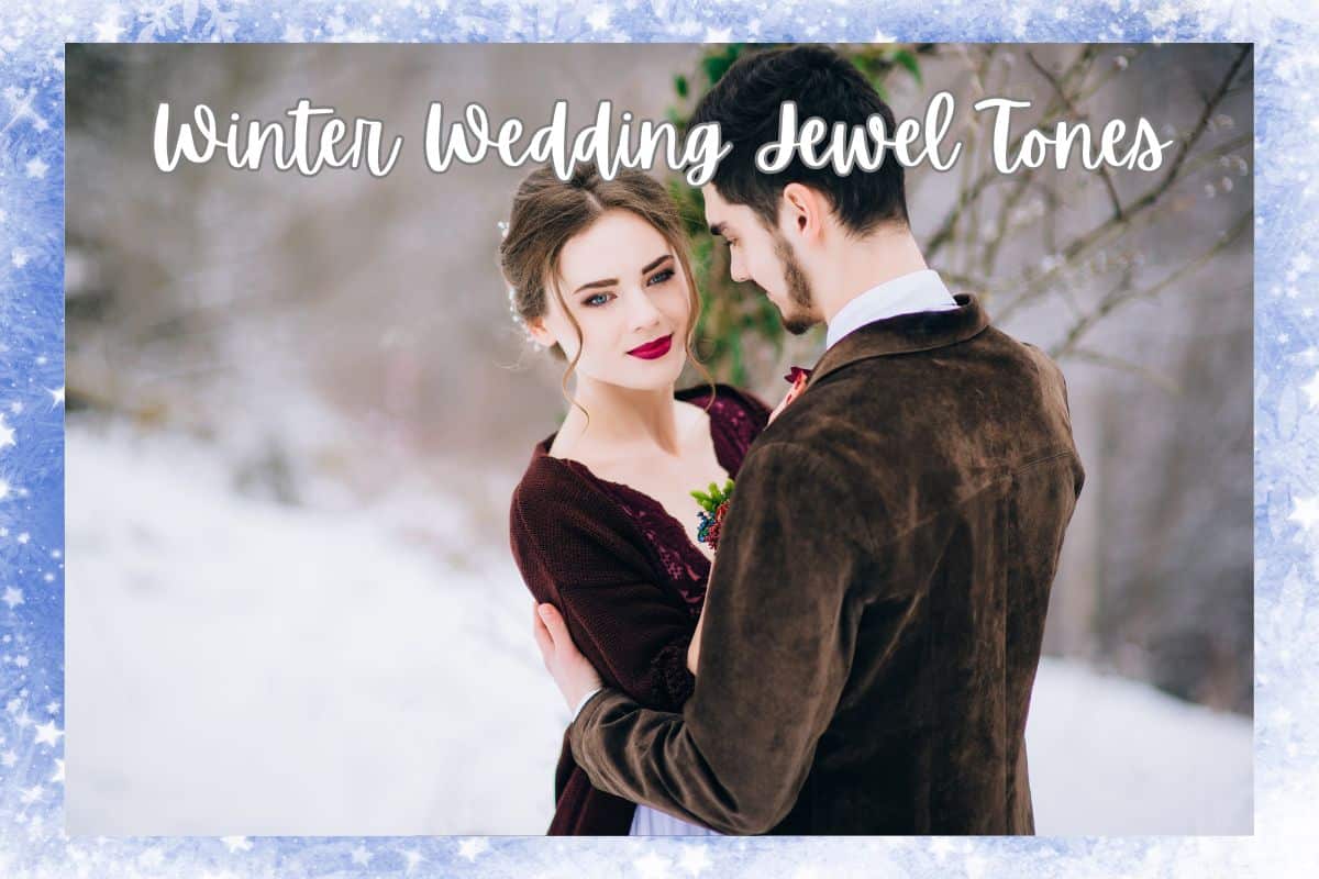 Bride and Groom Winter Outdoors Photo Credit_ omelnytskyi via Canva Pro