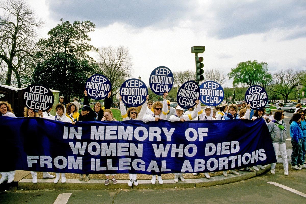 In memory of those who died from illegal abortions. Shutterstock_1192059736.