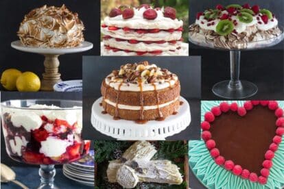 Show-Stopping Desserts collage