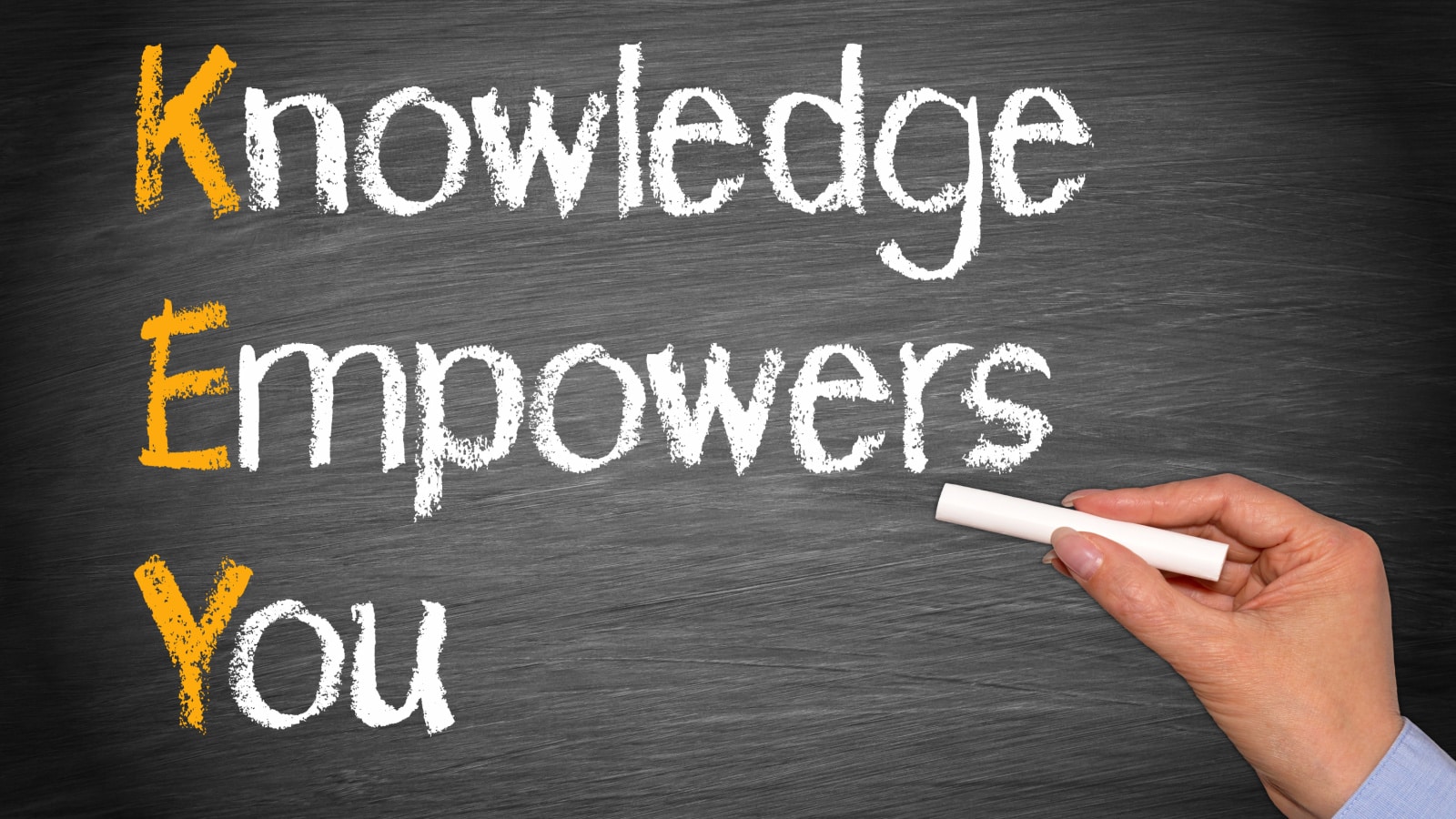Knowledge Empowers You. KEY. 
