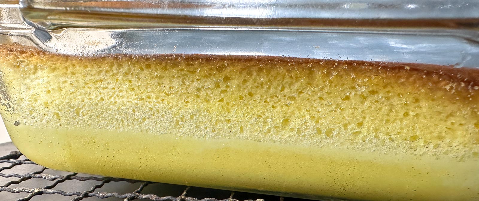 cake and pudding layers.
