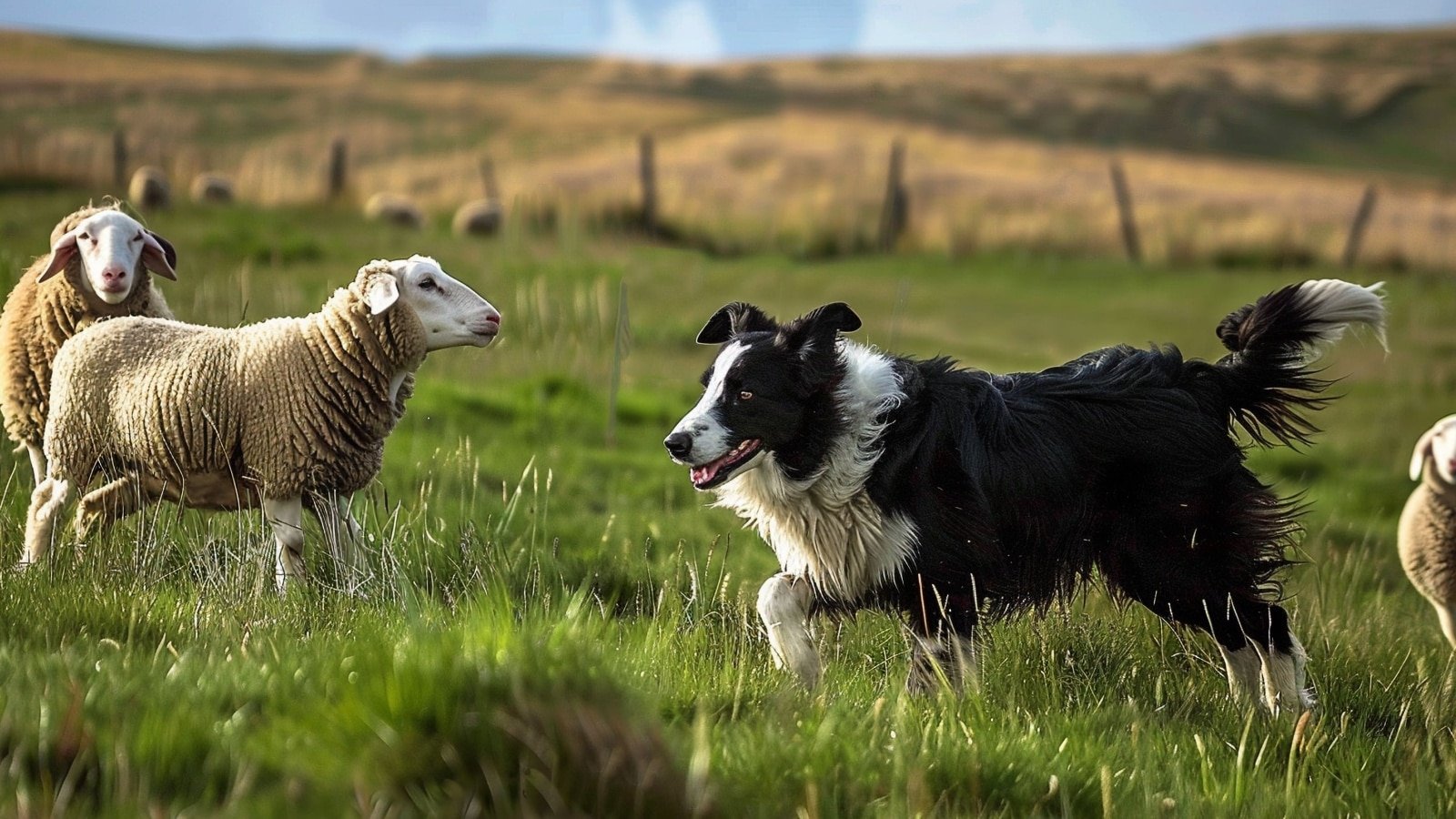 working border collie. 