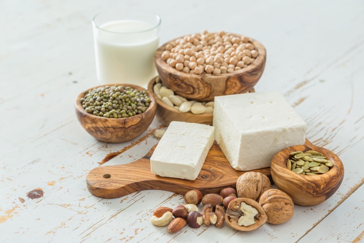 Vegan protein.