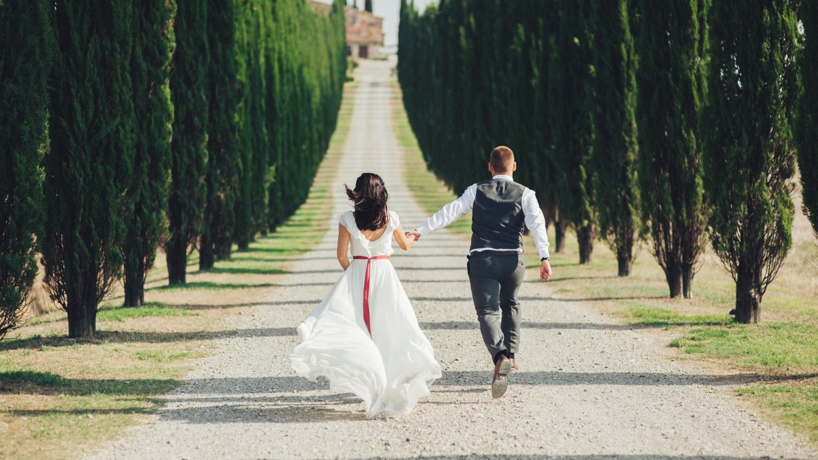 bride and groom. 