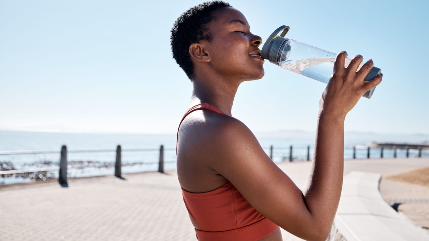 drinking water. 