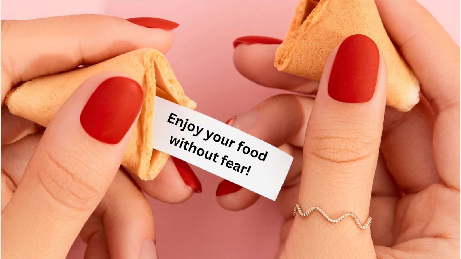 Fortune cookie. 