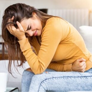 stomach ache.
