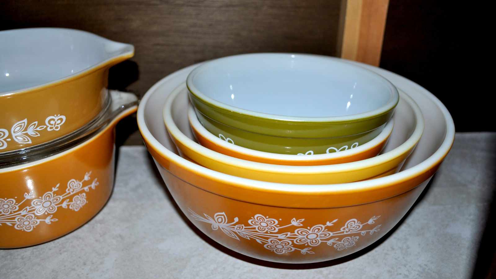 Pyrex Dishes