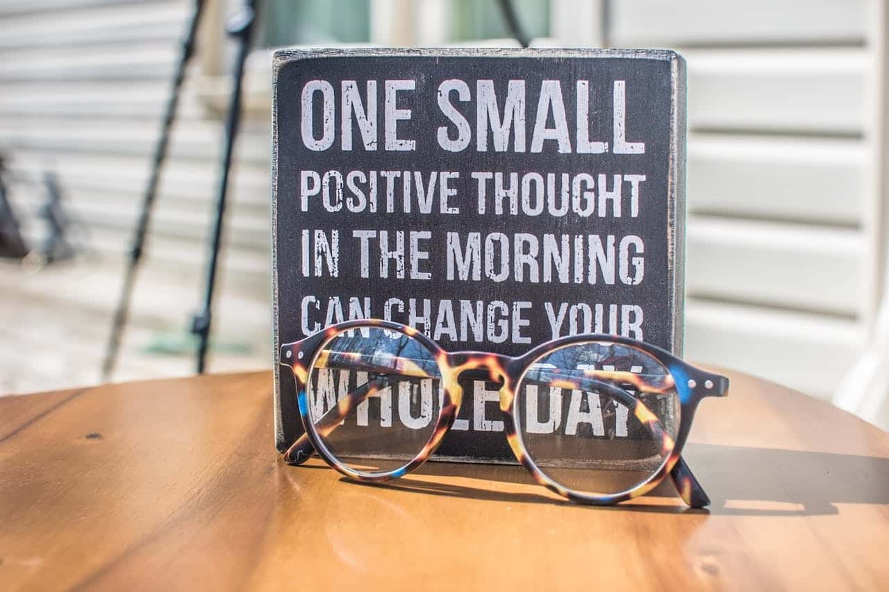 positive thinking.