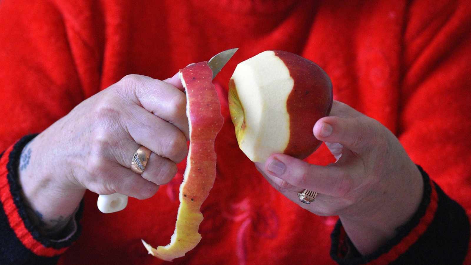 Thinking everything needs to be peeled