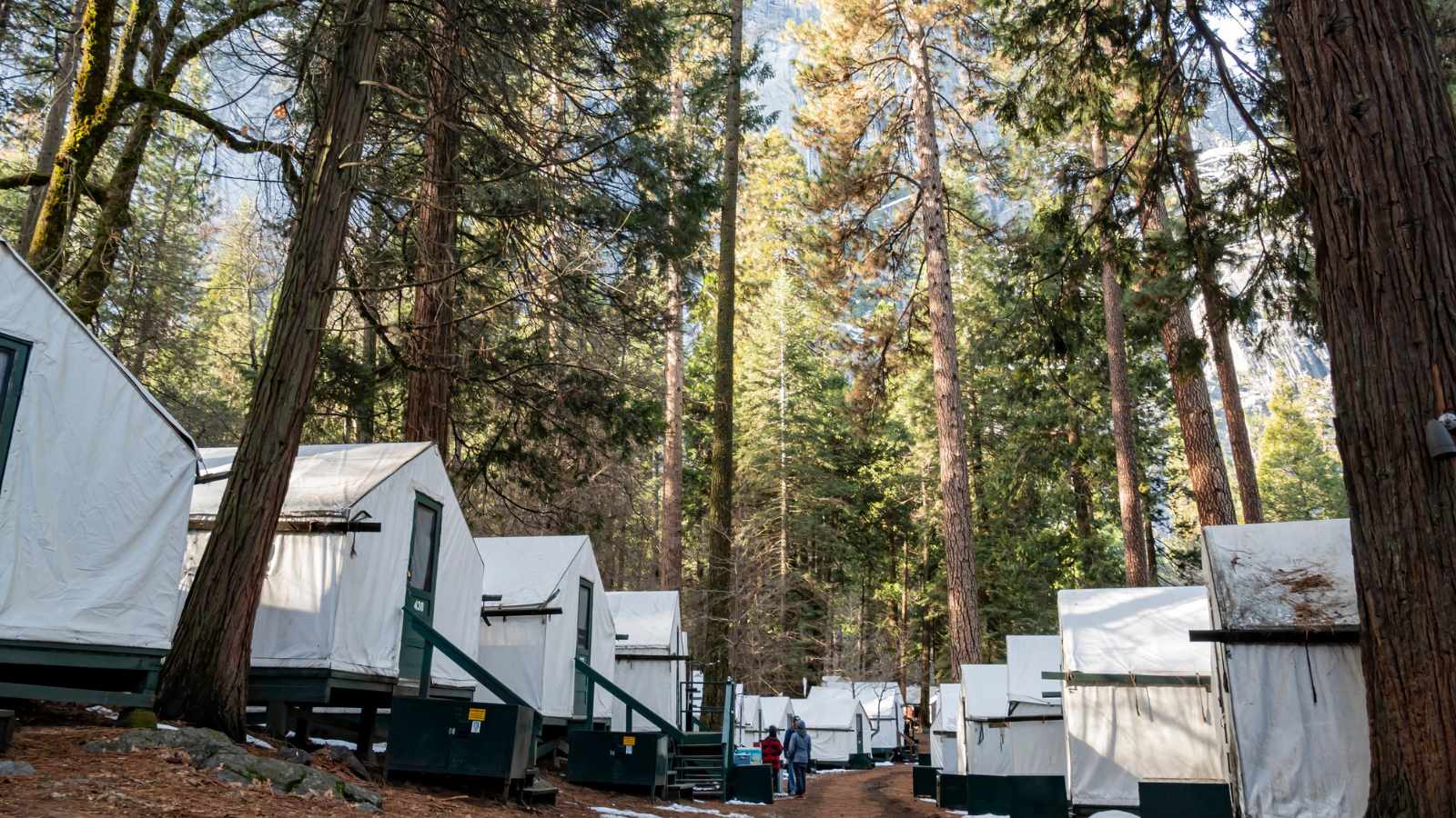 A national park camping trip