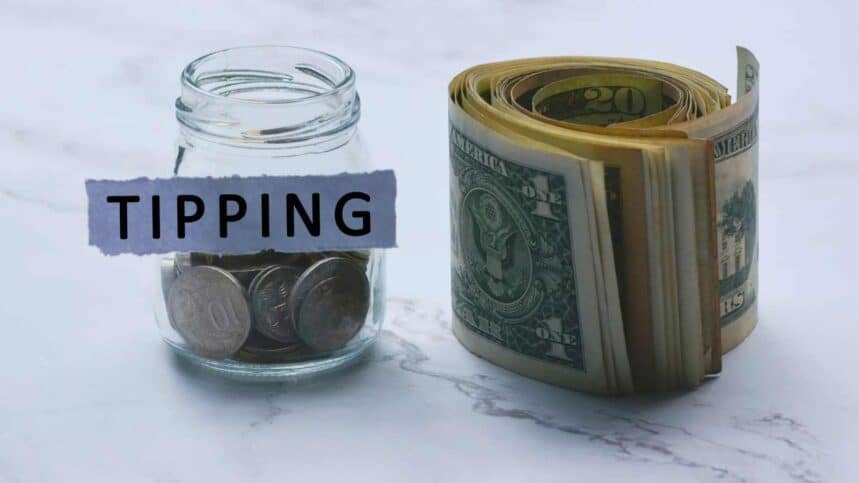 Tipping culture can flip upside down