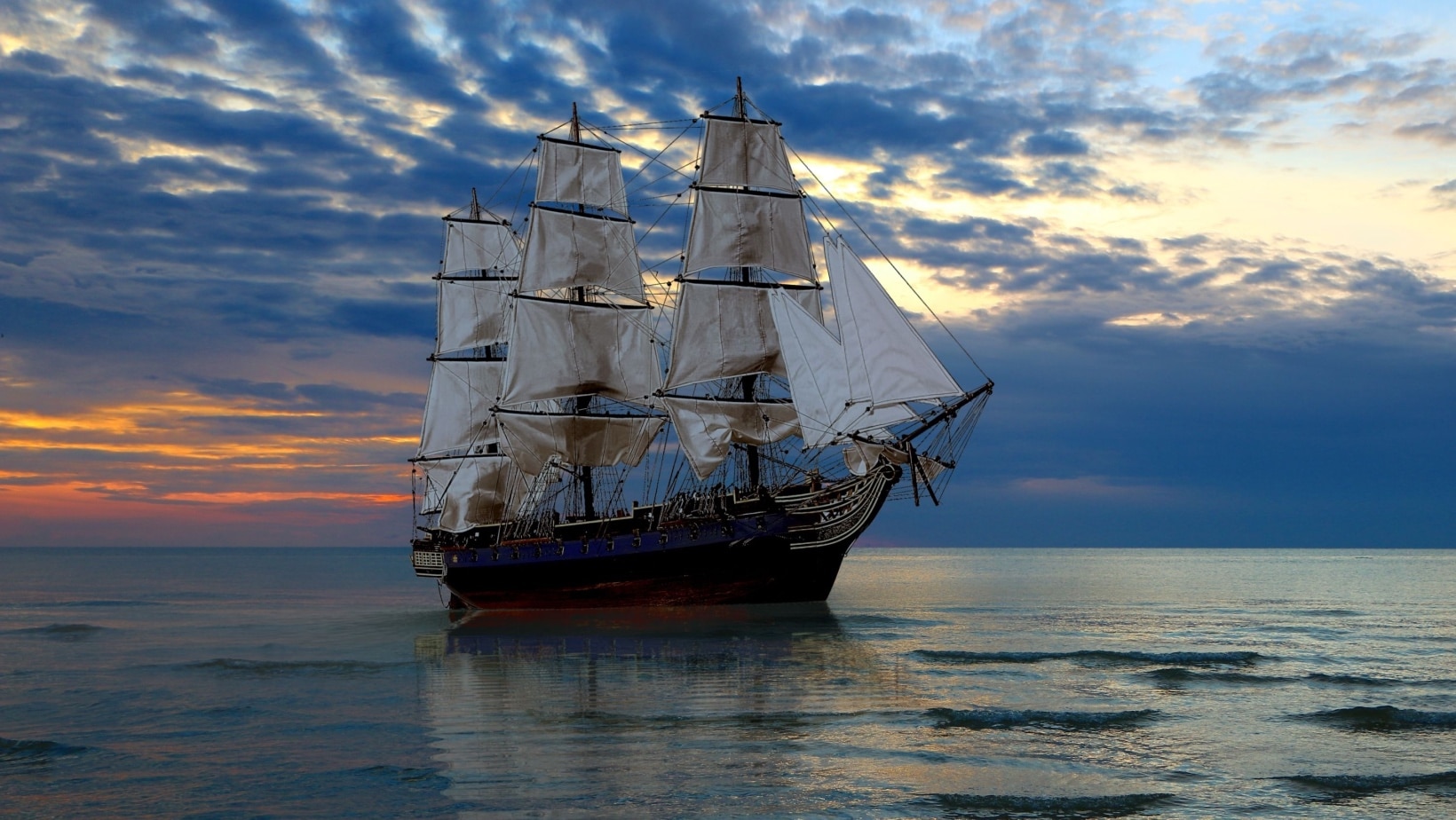 Pirate ship.
