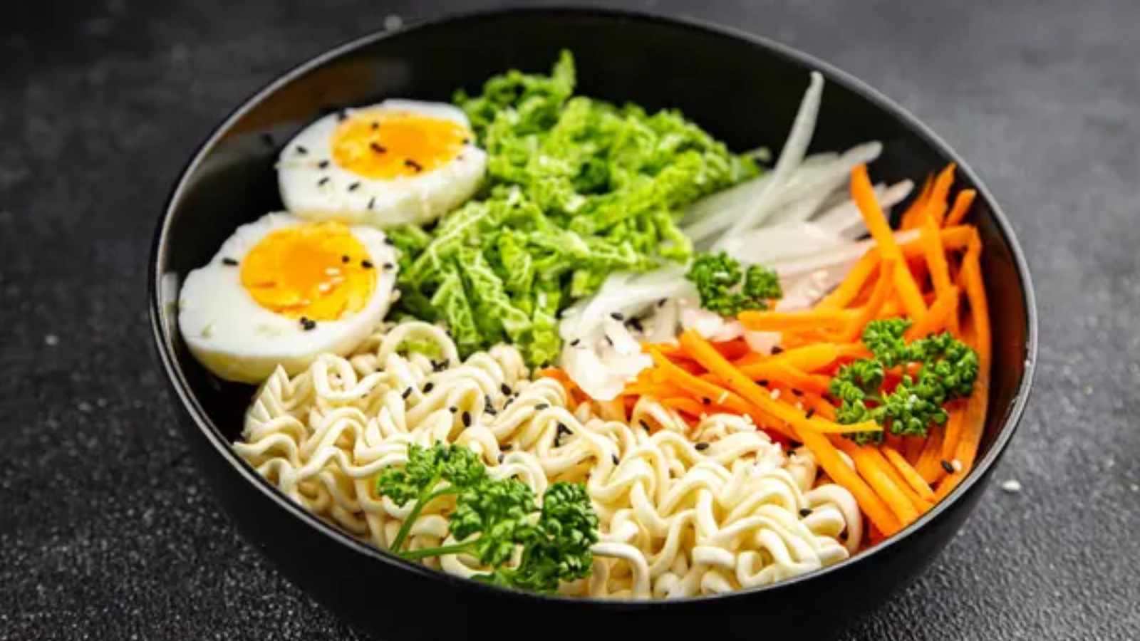 Instant ramen glow-up