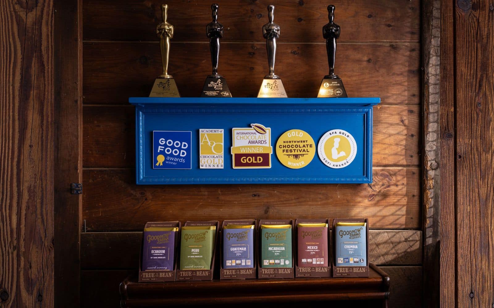 Goodnow Farms Chocolate.