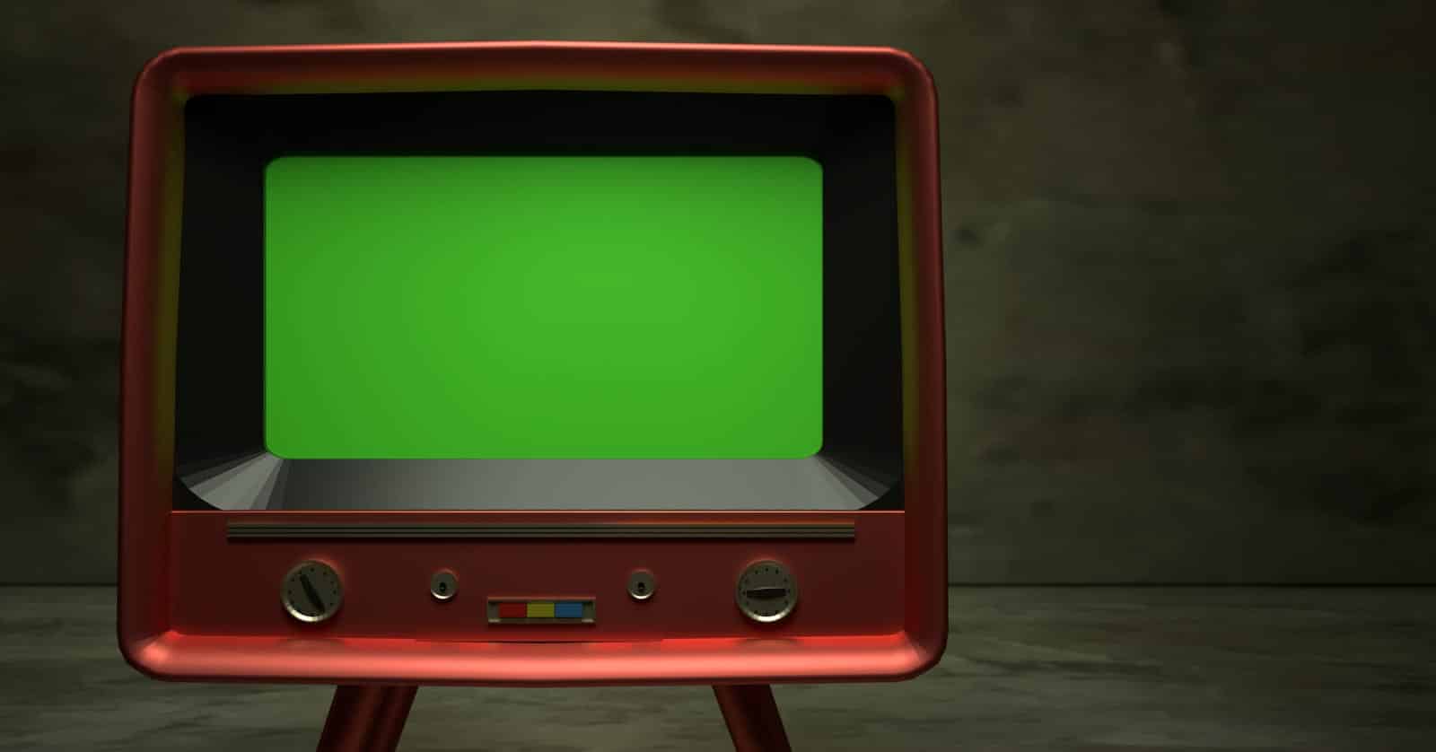 old-fashioned TV. ruangrit via 123rf