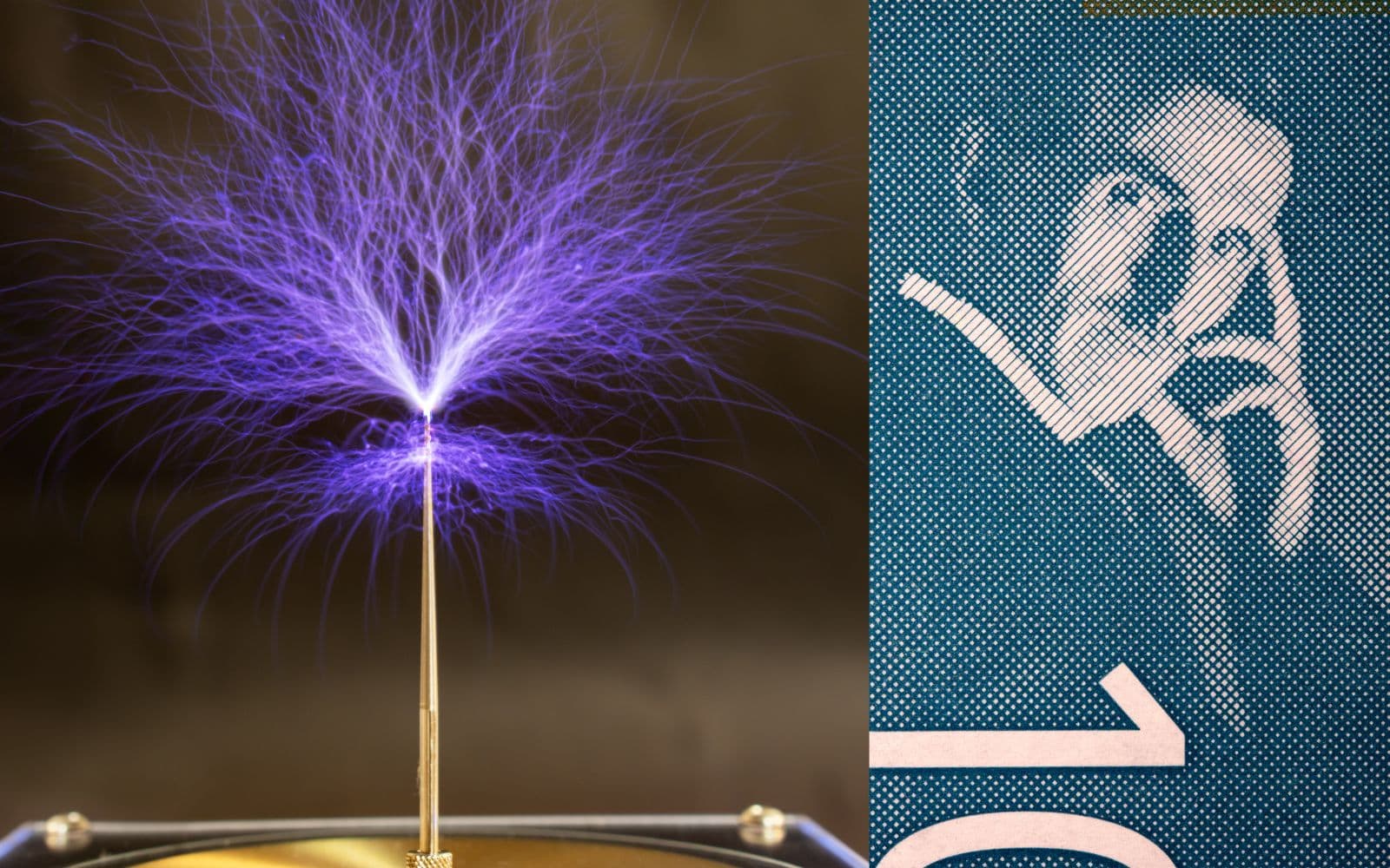 Nikola Tesla and high voltage experiment