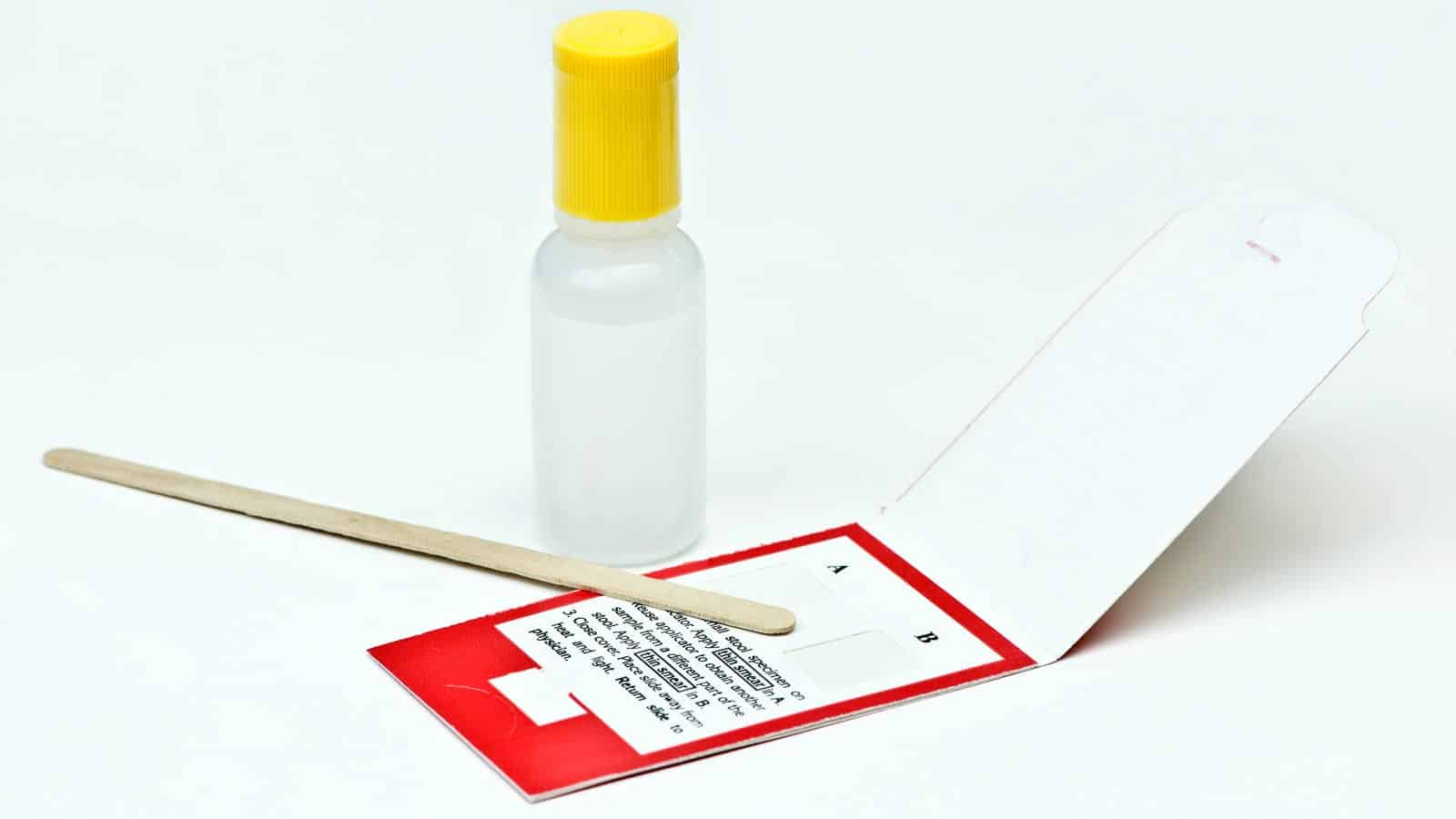 home stool test. sherryyates via 123rf