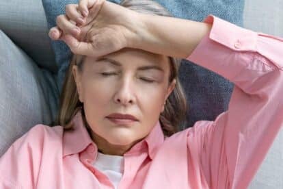 menopause, woman, senior, headache, hormones. zinkevych via 123rf.
