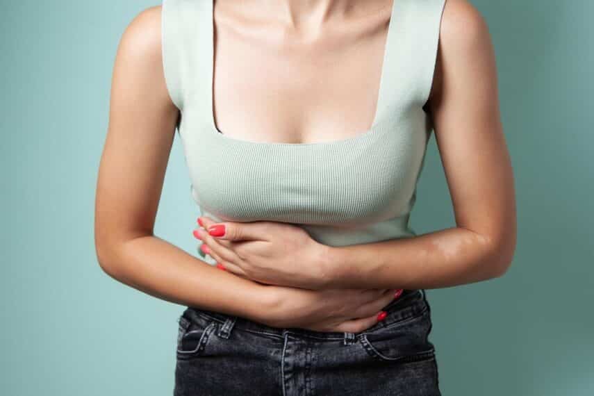 woman with stomach pain. sasun1990 via 123rf