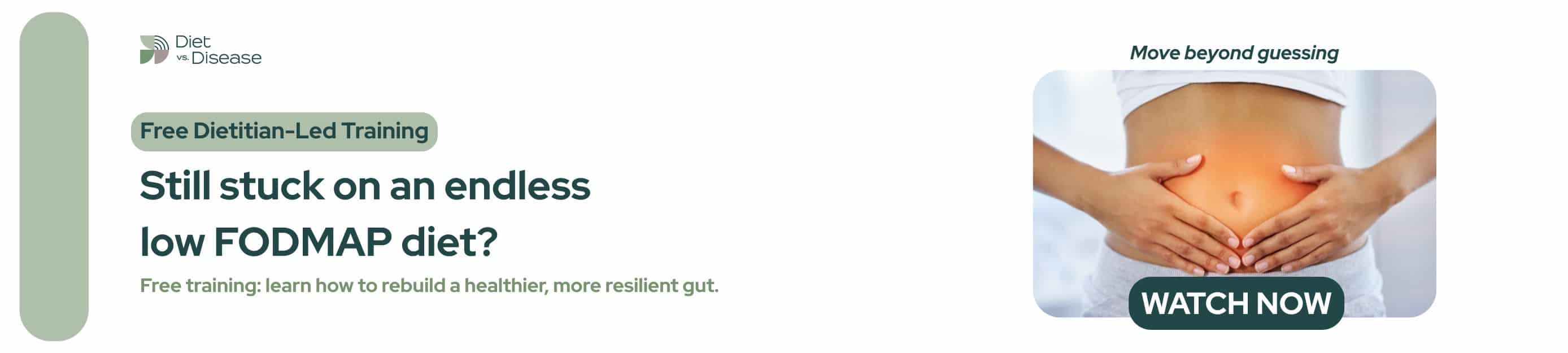 Diet vs Disease banner ad #1