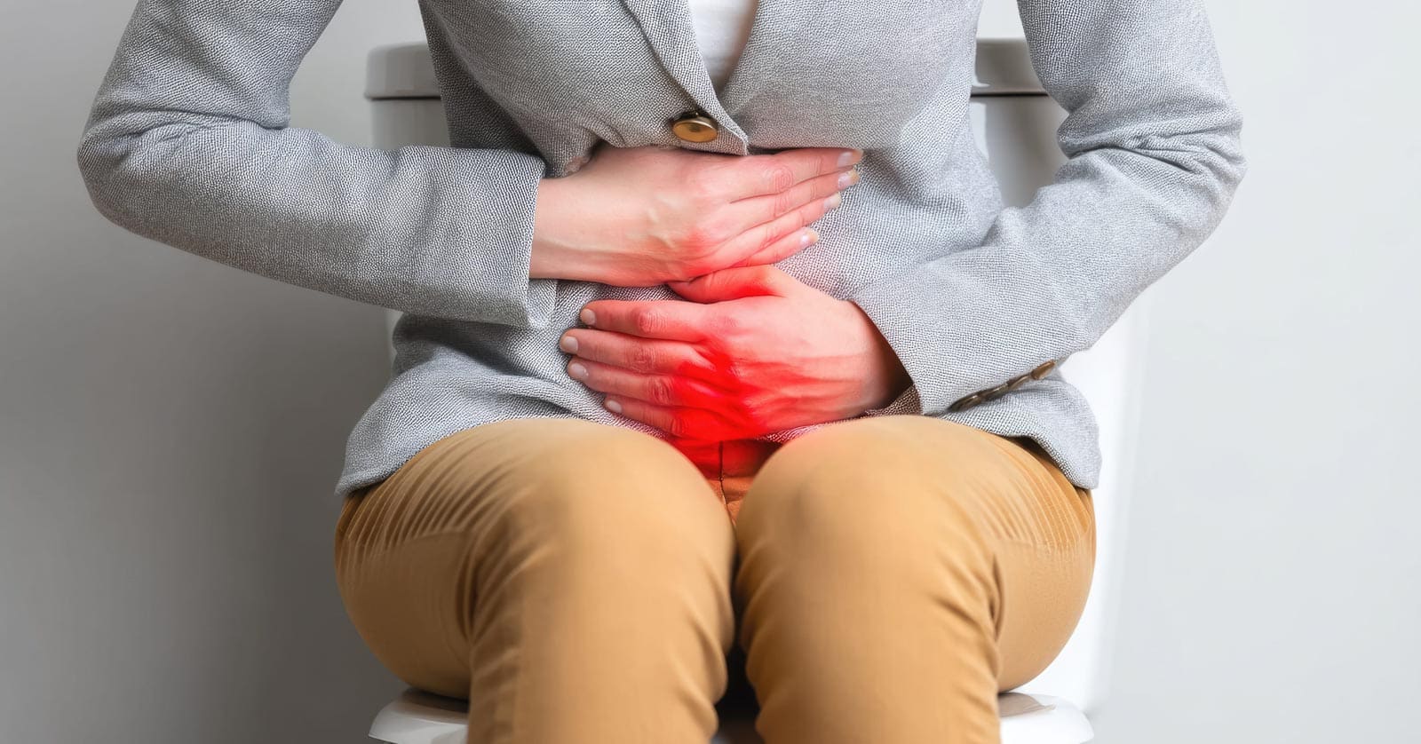 IBS stomach gut pain. marselin888 via 123rf