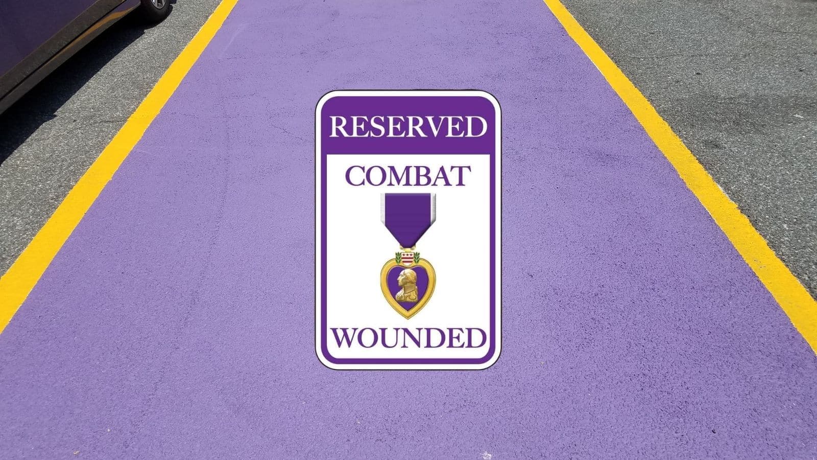 wounded vet parking