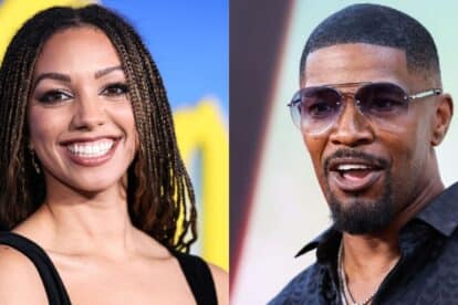 Corinne Foxx and Jamie Foxx