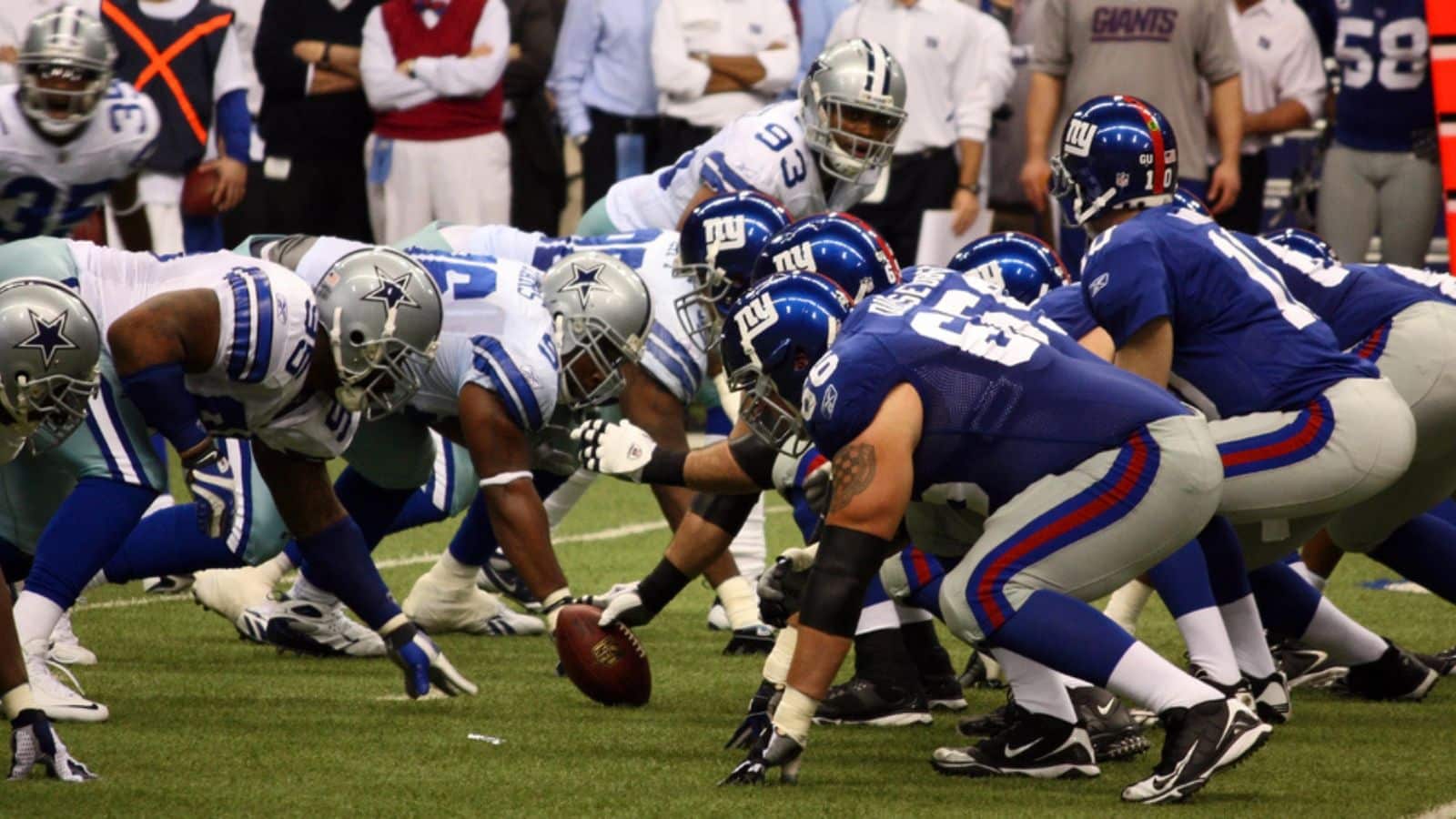 NFL Game in session