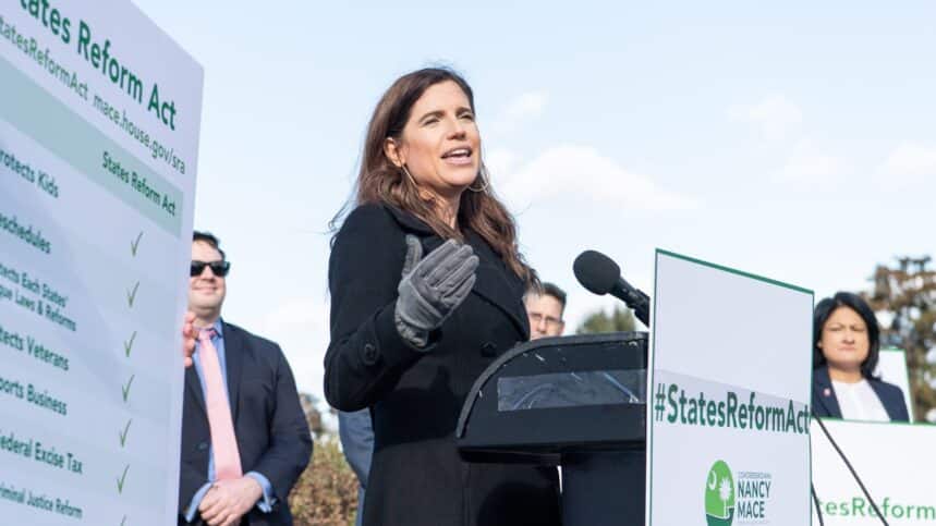 Rep. Nancy Mace speaks in support of her States Reform Act