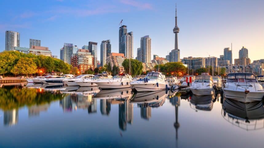 Dawn on Lake Ontario